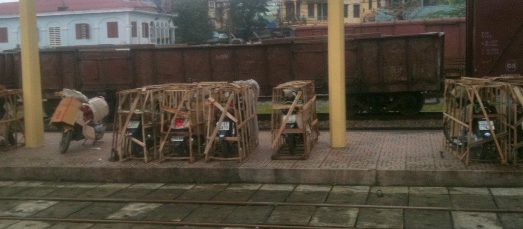 Motobikes at station